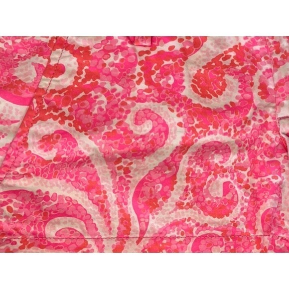 Lilly Pulitzer The Walsh Shorts Pink Swirl Size 0 - Picture 2 of 8